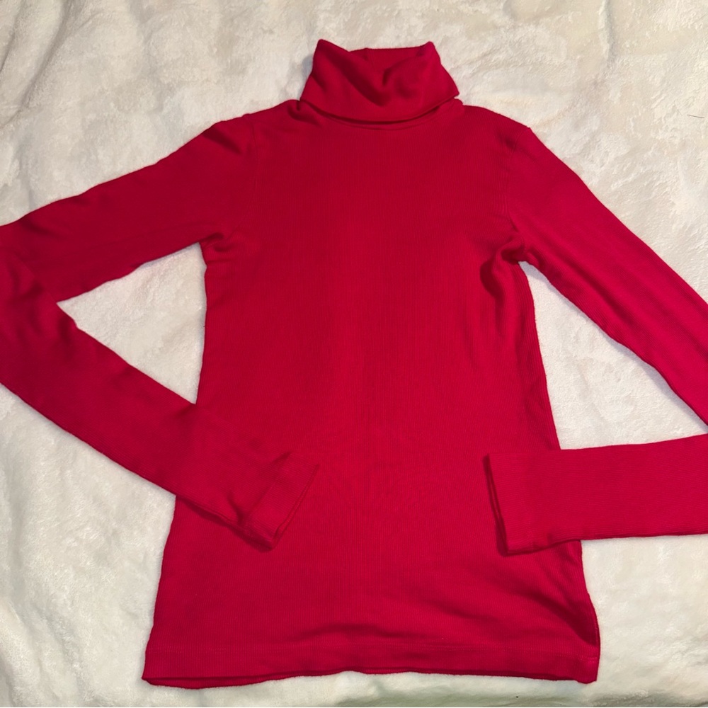 Juicy Couture Pink Turtleneck Shirt